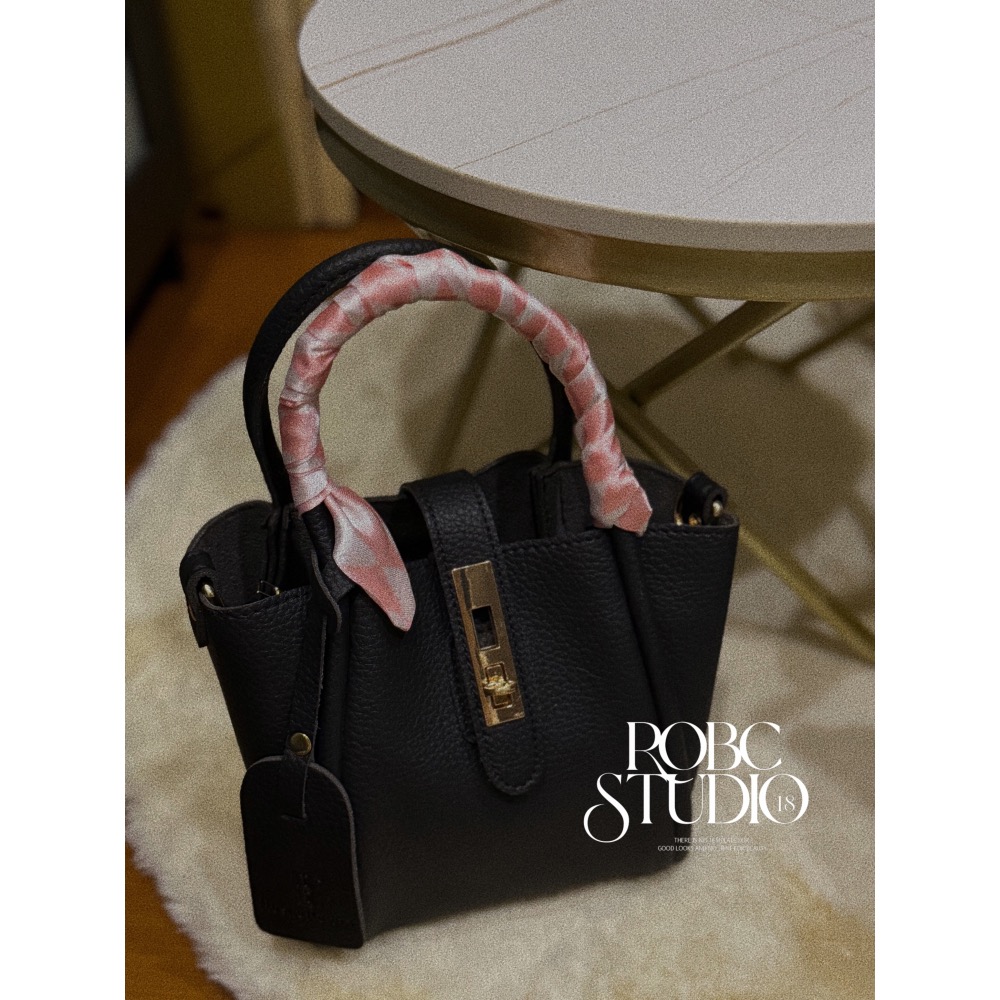 荔枝皮革手提包🧺-細節圖3