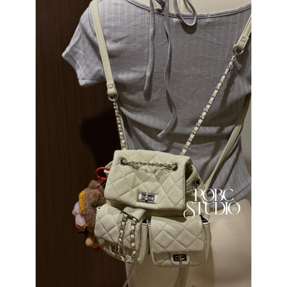 ♡︎小可愛鏈條後背包-細節圖2
