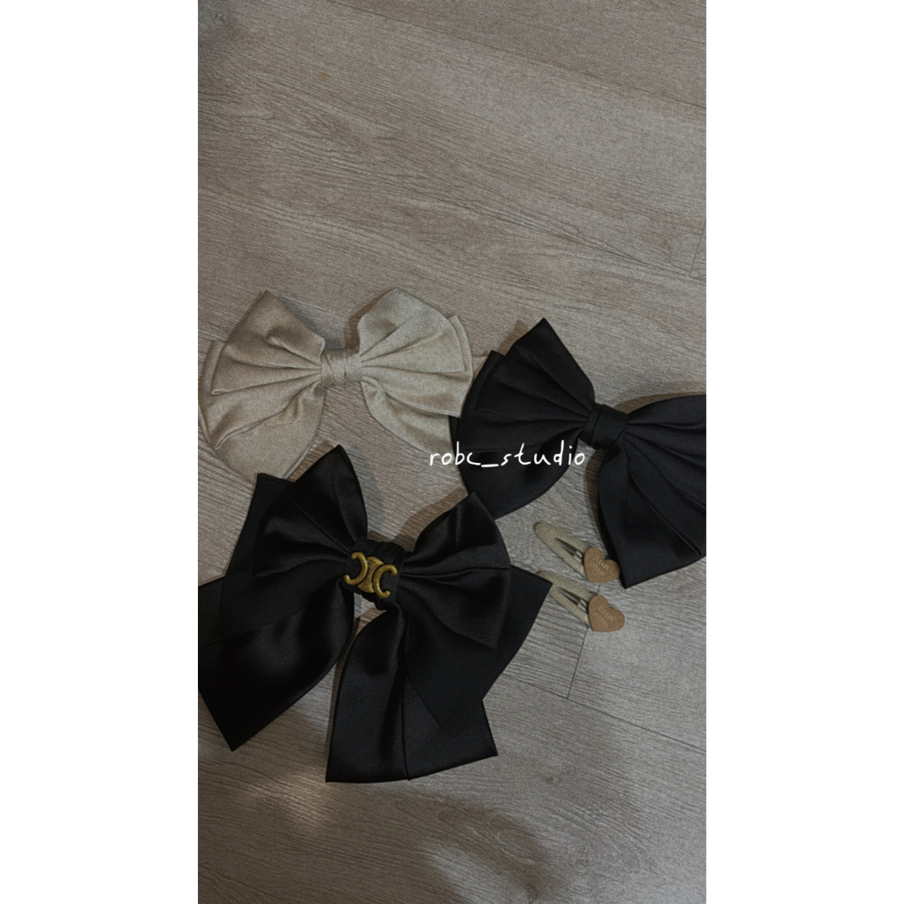 ♡︎蝴蝶結造型髮夾-細節圖2
