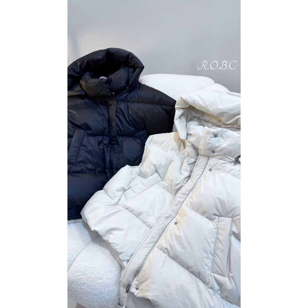 🇰🇷韓國棉花糖羽絨背心❄️☁️（可拆帽）-細節圖6