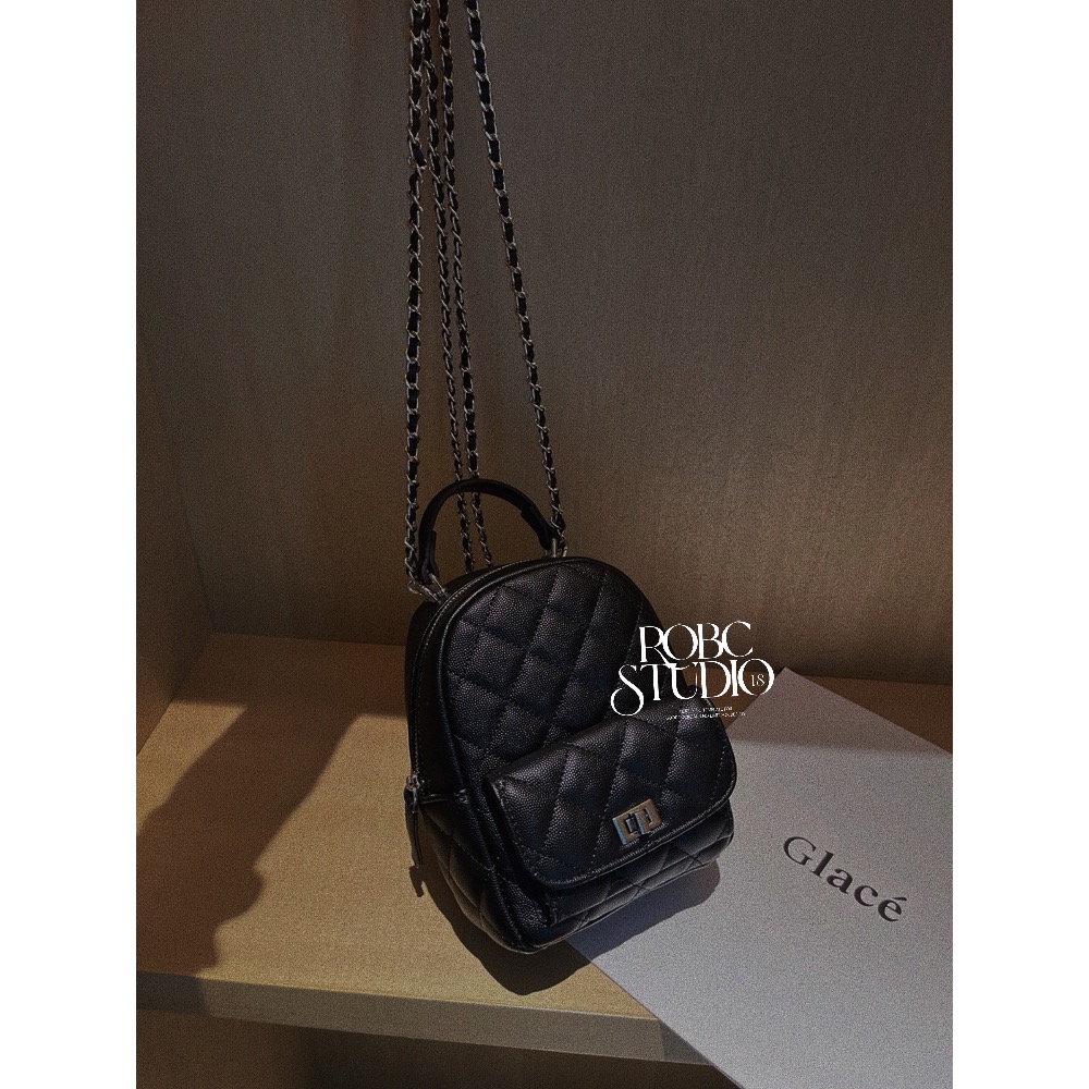 菱格迷你雙肩包-細節圖3