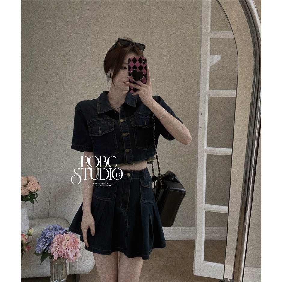 牛仔套裝-細節圖2