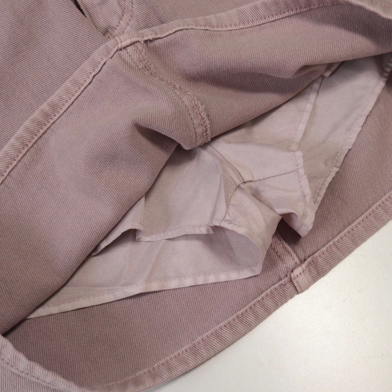 ｜現貨｜與眾不同 莫蘭迪色系牛仔短裙_B07（3colors）-細節圖8