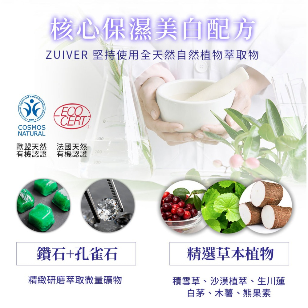 ZUIVER 純粹肌 海洋膠原鎖水凍膜 保濕水膜 睡前保濕 取代 面膜 保濕凍膜 保濕 水嫩 保養液 ZR-005-細節圖5