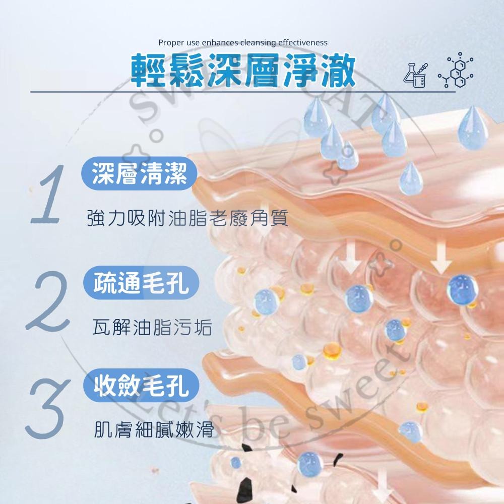 B5 水楊酸 清潔 面膜 收縮毛孔 去黑頭 粉刺 深層 清潔 補水 保濕 改善 粗大 毛孔 舒緩鎮靜-細節圖6