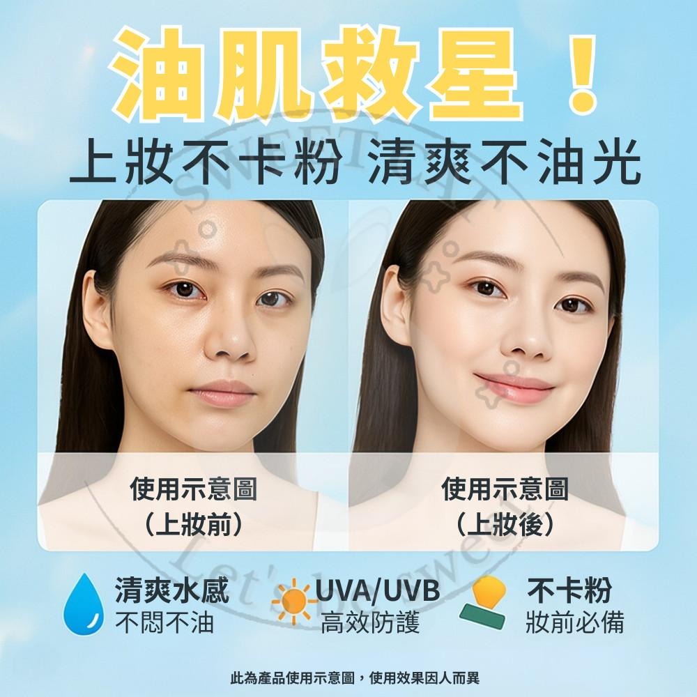 防曬 防曬乳 保濕 隔離 防水 防汗 防曬乳防曬水潤隔離 勞麗詩清爽不黏不卡粉 SPF50 保濕防水抗曬霜 軍訓戶外必備-細節圖5