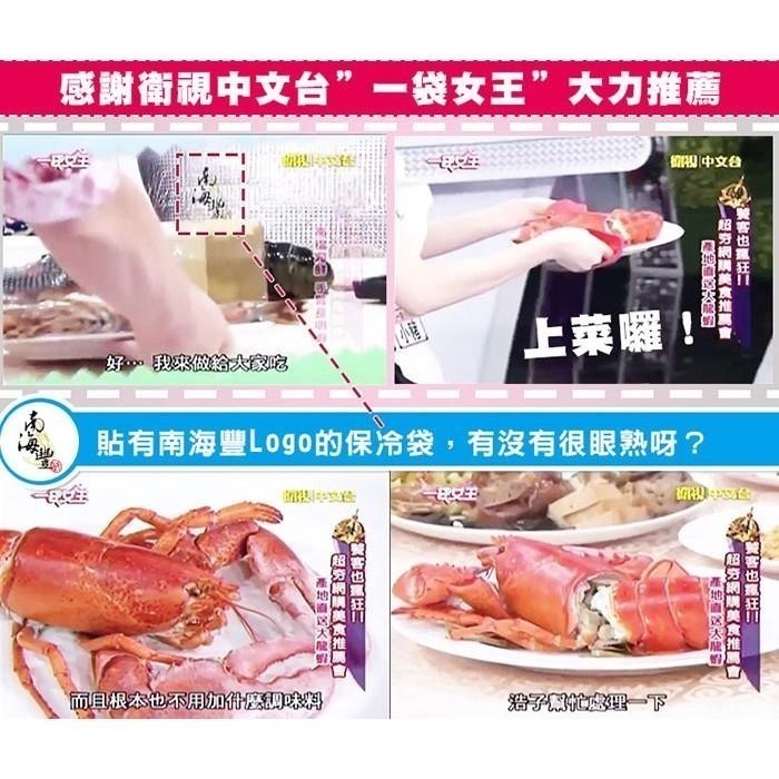 南海豐【活凍高壓極鮮龍蝦】600~650g/尾/活凍鮮甜蝦敖肥海鮮美食/一袋女王節目推薦/頂級海鮮團購宅配-細節圖4