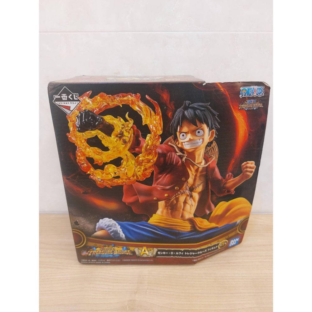 全新 金證 日版 一番賞 海賊王 航海王 ONE PIECE TREASURE CRUISE 秘寶巡航 魯夫 火拳路飛 -細節圖2