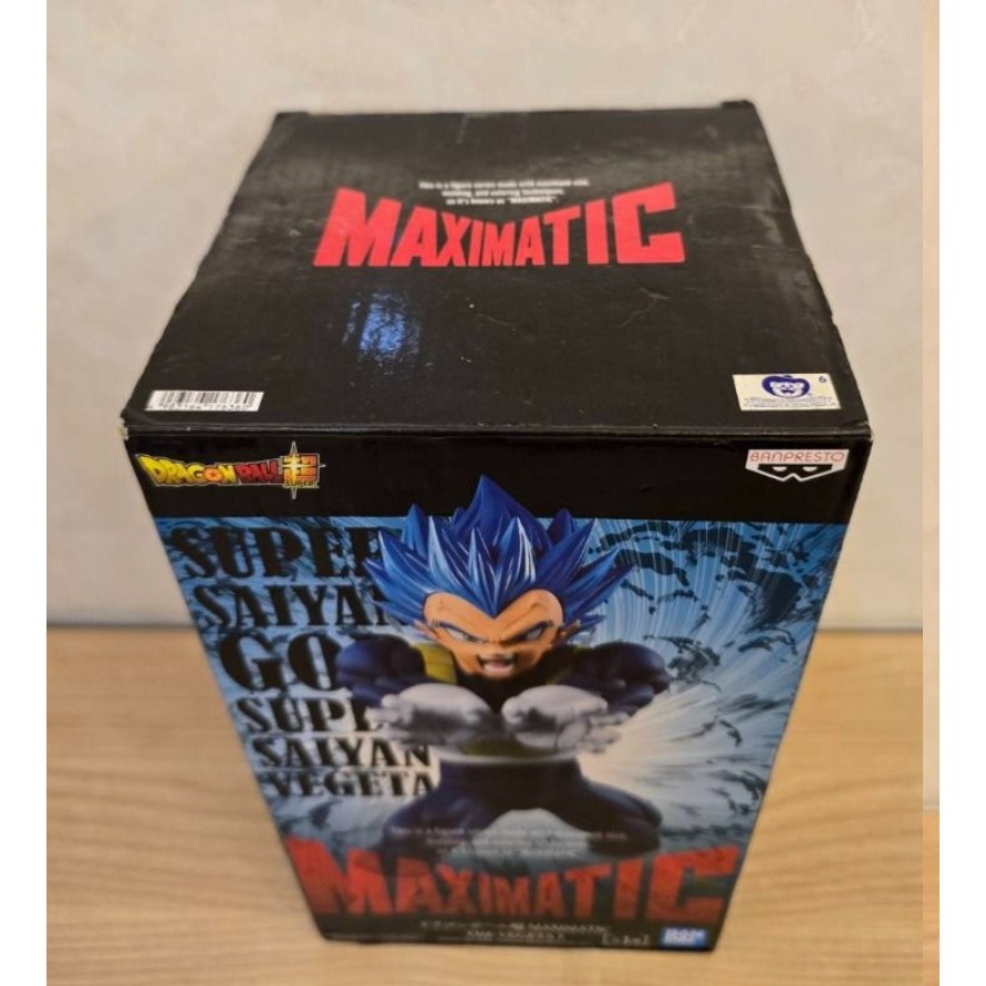 全新 正版 七龍珠超 Maximatic 貝吉塔 超籃 達爾 超級賽亞人藍 藍髮 強勁必殺技 THE VEGETA Ⅰ-細節圖3