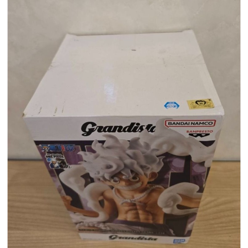 全新 金證 日版 航海王 海賊王 One piece Grandista GROS 魯夫 5檔 太陽神 尼卡 20週年-細節圖3
