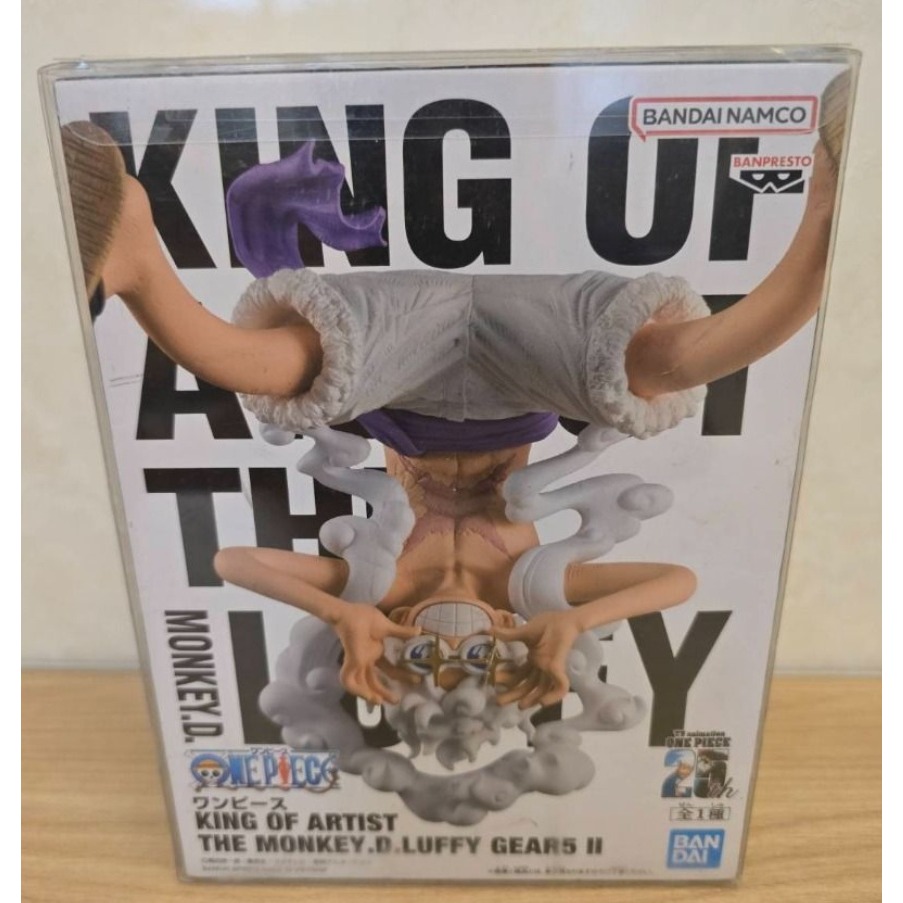 全新 日版 金證 海賊王 航海王 5檔 尼卡 蒙其·D·魯夫 KING OF ARTIST 藝術王者 BANPRESTO-細節圖4