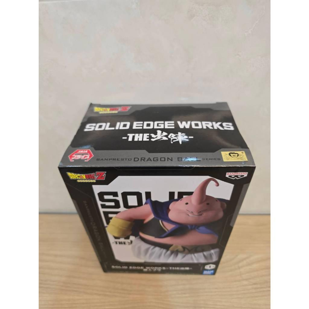 全新 金證 七龍珠Z 公仔 日版 魔人普烏 SOLID EDGE WORKS 普烏 THE 出陣 Dragon Ball-細節圖2