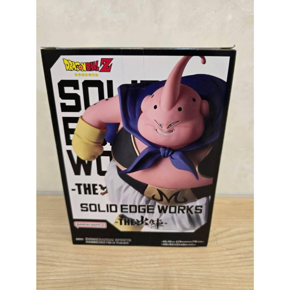全新 金證 七龍珠Z 公仔 日版 魔人普烏 SOLID EDGE WORKS 普烏 THE 出陣 Dragon Ball-細節圖3