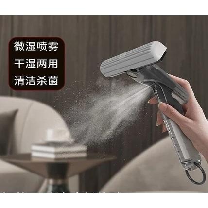 全新 手持桌面 清潔水洗 幹濕兩用 拖把 迷你隨手擦 加噴水 免手懶人拖把 桌面清潔 擦玻璃神器 桌面迷你小拖把 免手洗-細節圖2