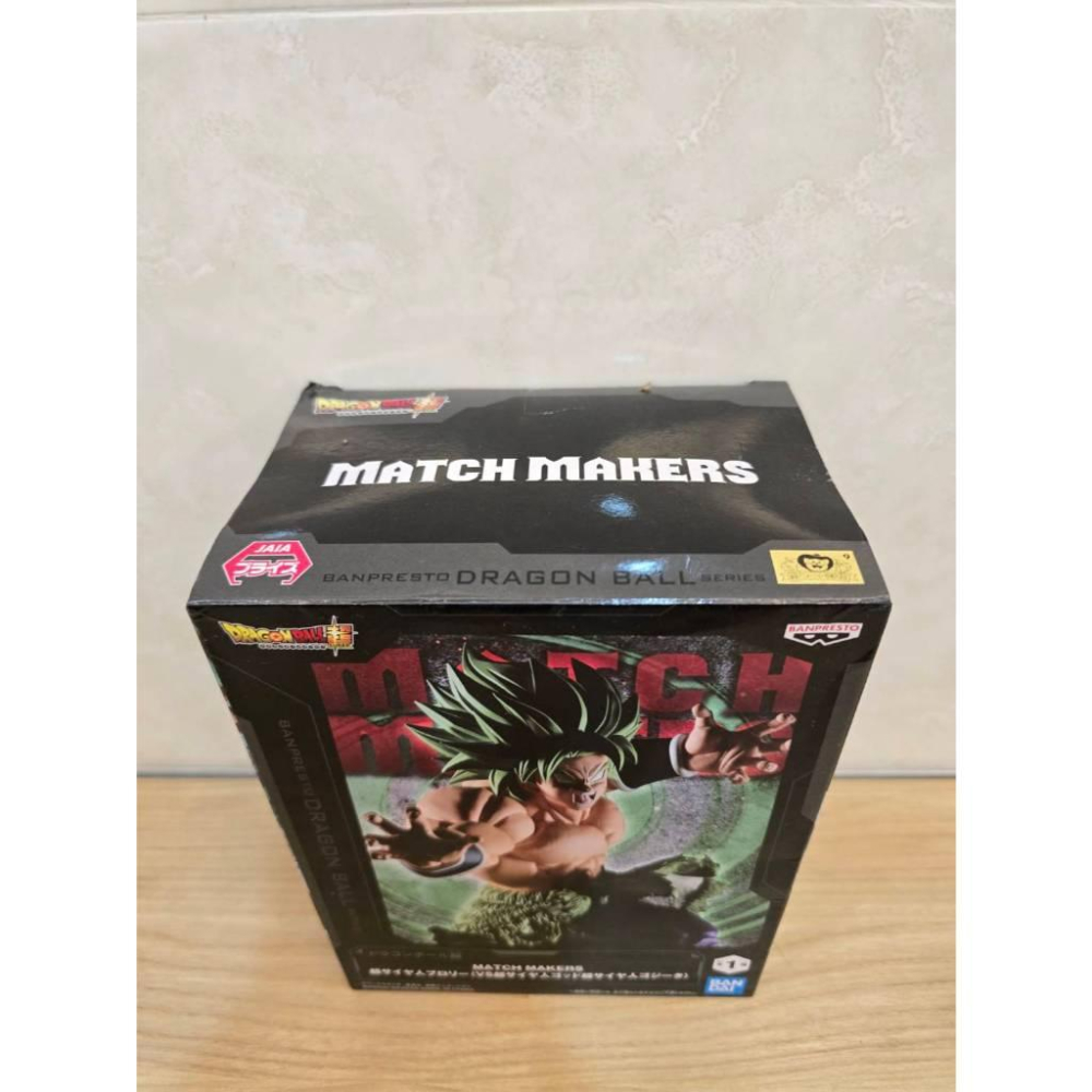 全新 日版 金證 景品 七龍珠超 MATCH MAKERS 布羅利 爆發 Dragon Ball BROLY-細節圖3