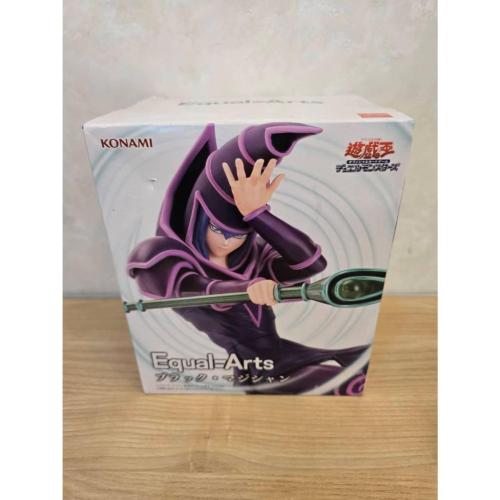 全新 正版 日版 景品 KONAMI 遊戲王 Equal Arts 黑魔導 黑魔術士 Dark Magician 公仔-細節圖2