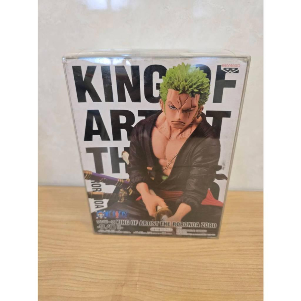 全新 日版 金證 海賊王 航海王 KING OF ARTIST 藝術王者 羅羅亞·索隆 和之國II ONE PIECE-細節圖2