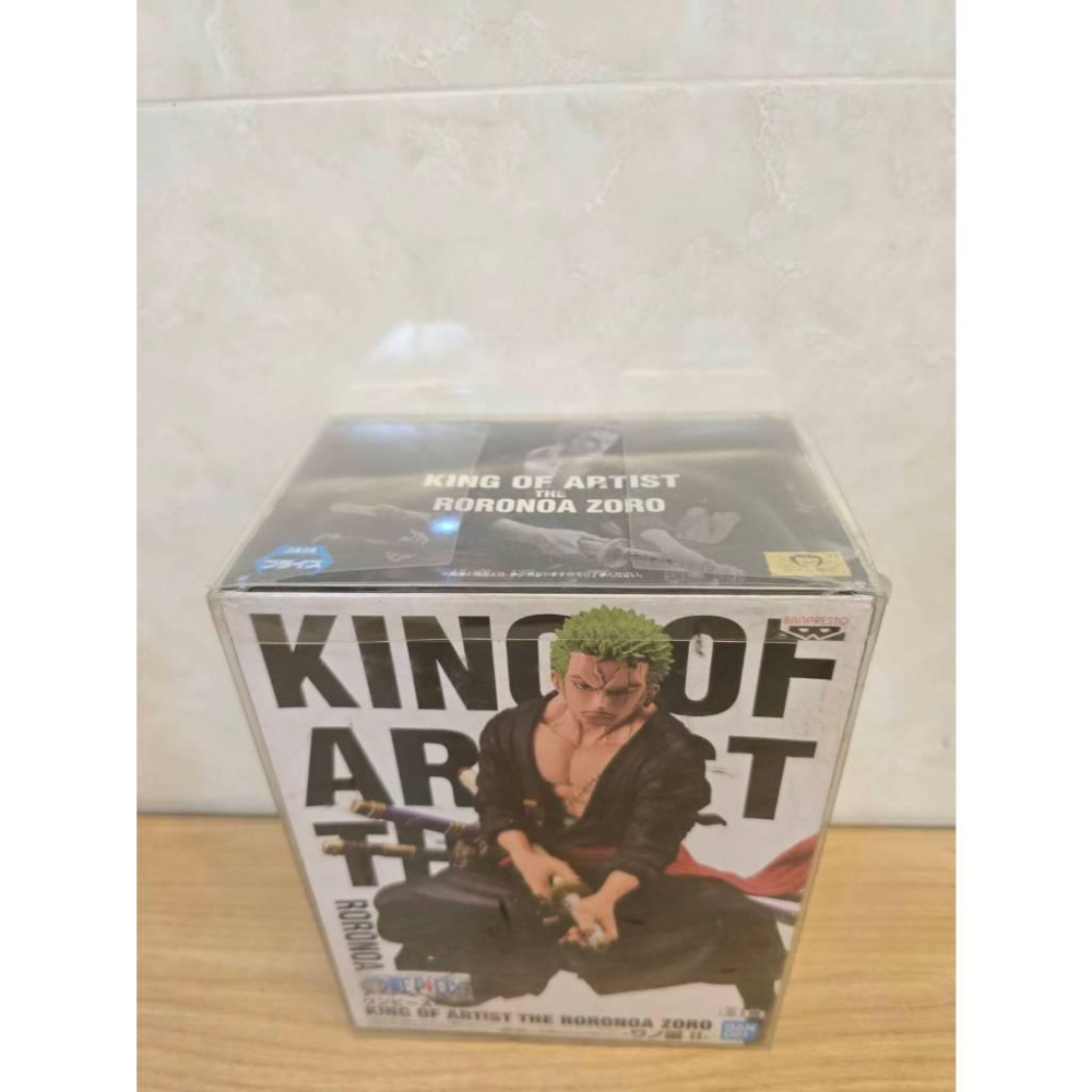 全新 日版 金證 海賊王 航海王 KING OF ARTIST 藝術王者 羅羅亞·索隆 和之國II ONE PIECE-細節圖3