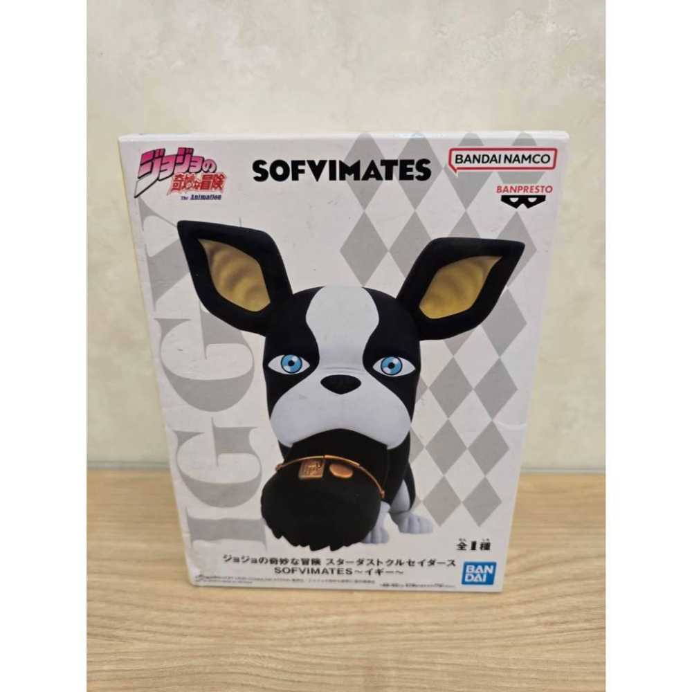 全新 正版 景品 JOJO的奇妙冒險 星塵遠征軍 SOFVIMATES 伊奇 咬承太郎的帽子 冒險野郎 咬帽子-細節圖2