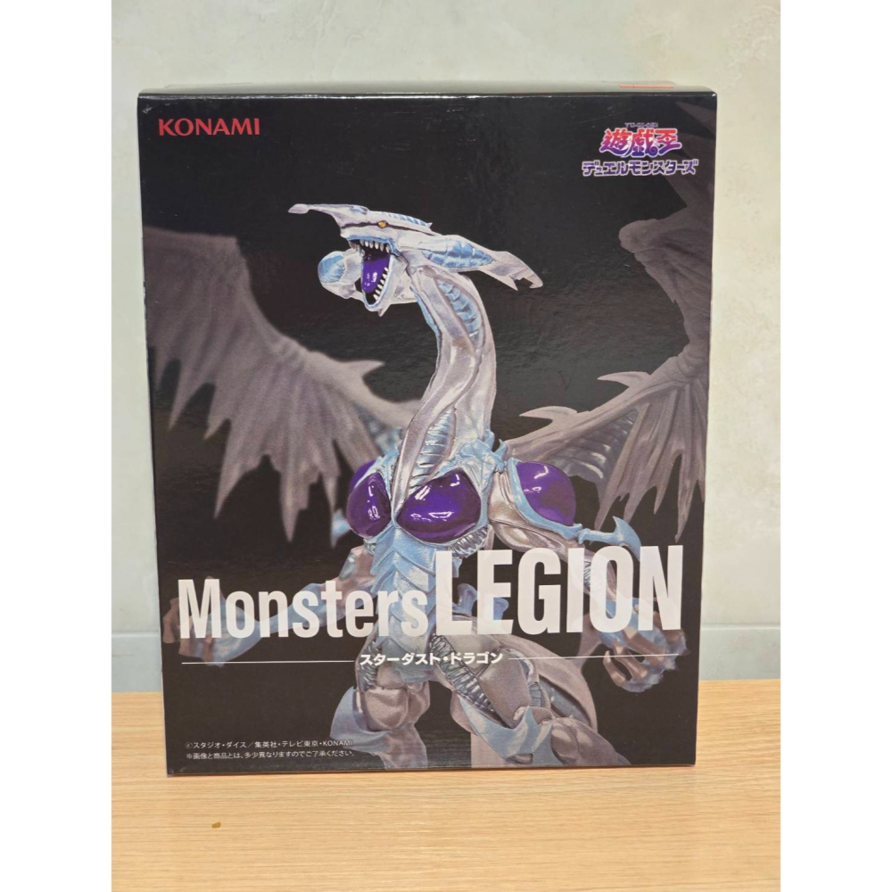 全新 正版 KONAMI 遊戲王 Monsters LEGION 星塵龍 公仔 模型 景品 Yu-Gi-Oh!-細節圖3