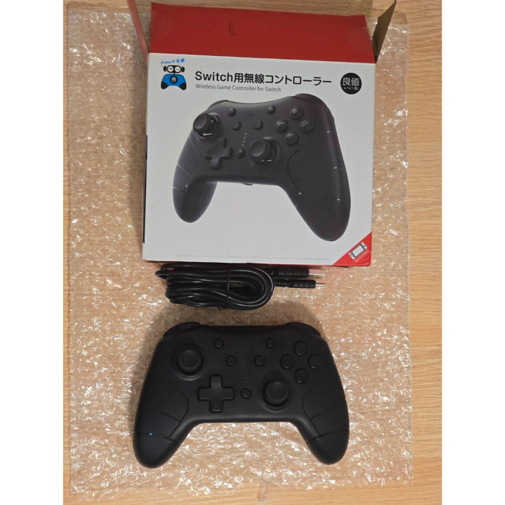 【Nintendo 任天堂】NS Switch 二手 良值 NS 四代 手把 連發 喚醒 語音 震動 無線 PRO 控制-細節圖3