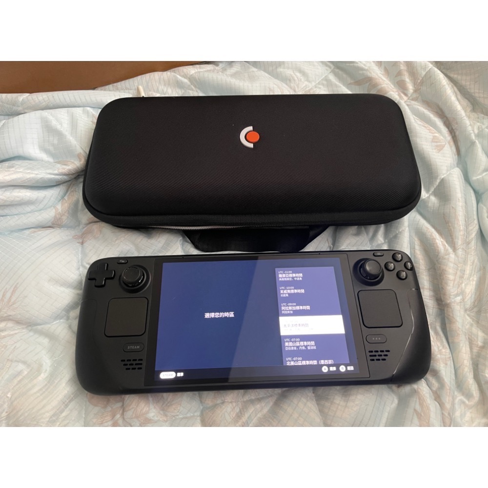 健康度100% Steam deck oled 512g 原廠盒 充電器 攜帶盒-細節圖2