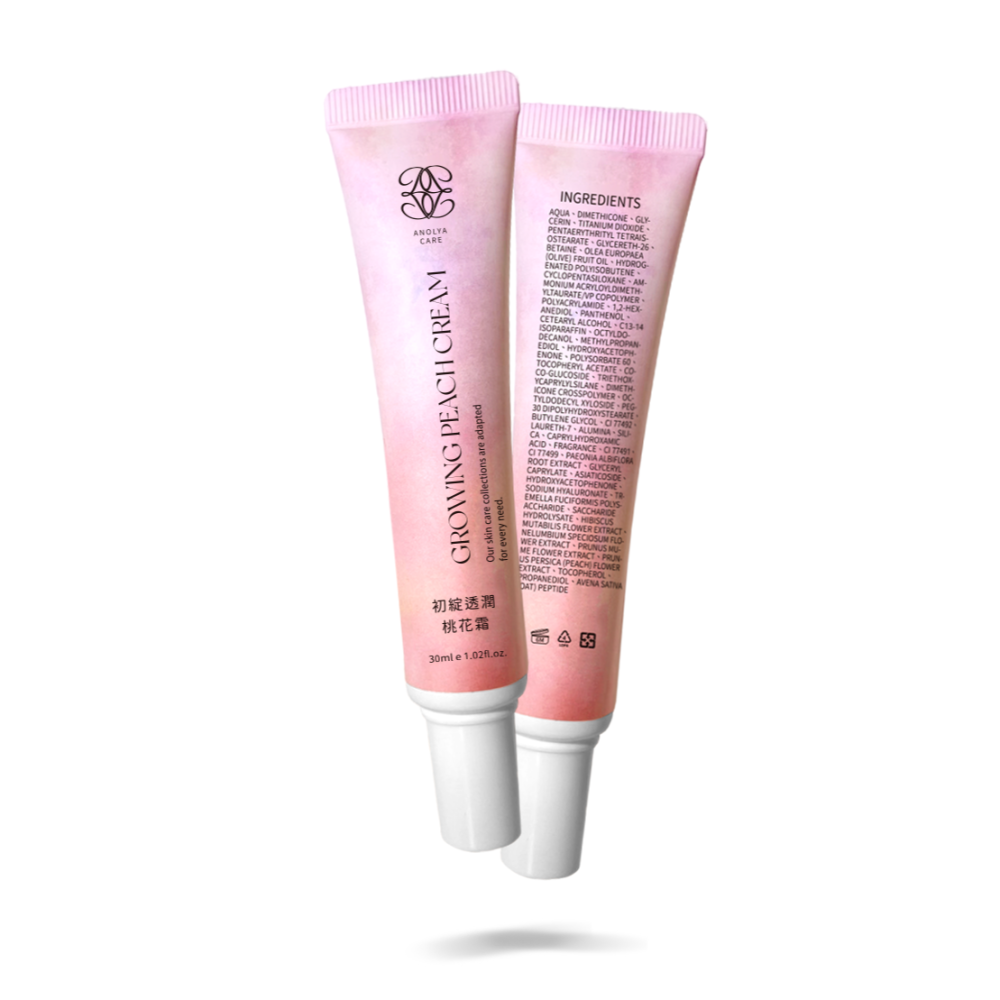 【初綻透潤桃花霜｜多效素顏修護霜】-細節圖8