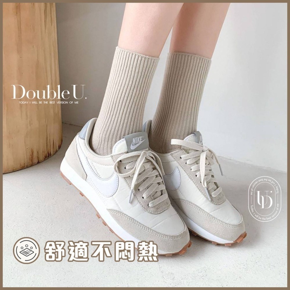 【double U 妳妳 現貨】中筒襪 襪子 長襪 素色襪子 白襪 韓國襪子 堆堆襪 日系 韓系襪 素色襪 棉襪-細節圖4