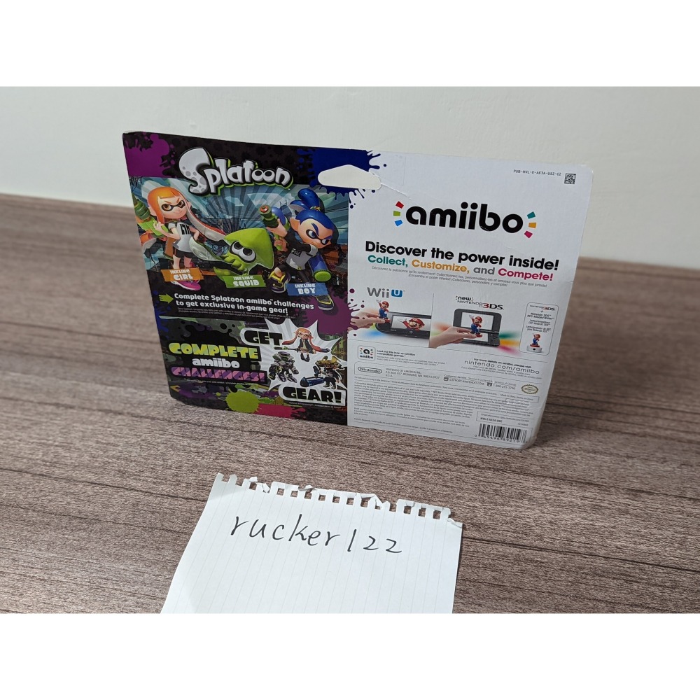 任天堂 amiibo 斯普拉頓 漆彈大作戰-細節圖2