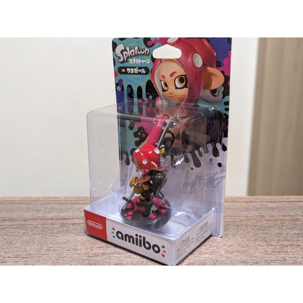 任天堂 amiibo 斯普拉頓 粉色章魚女孩-細節圖2
