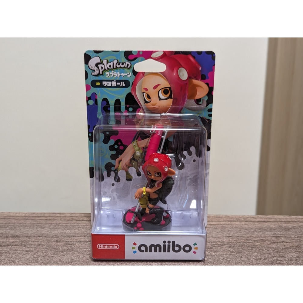 任天堂 amiibo 斯普拉頓 粉色章魚女孩-細節圖3