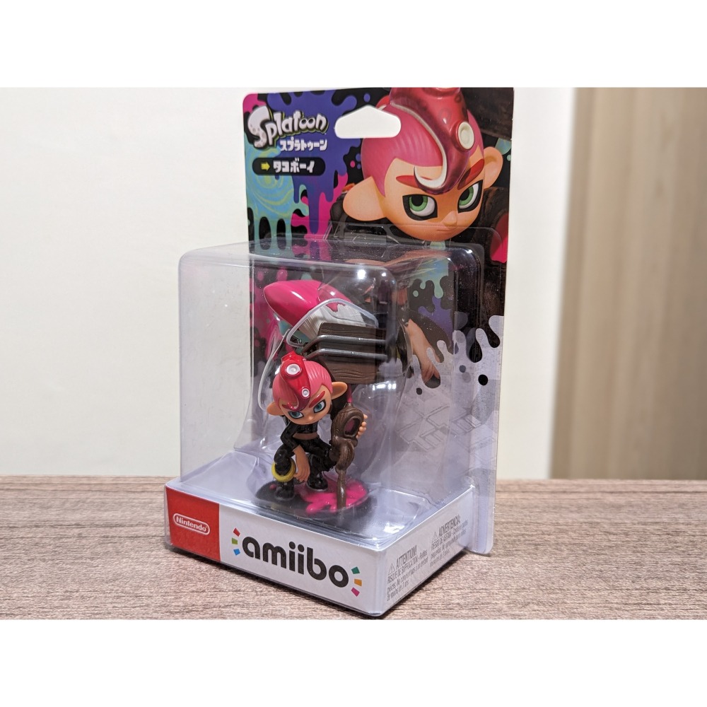 任天堂 amiibo 斯普拉頓 粉色章魚男孩-細節圖2