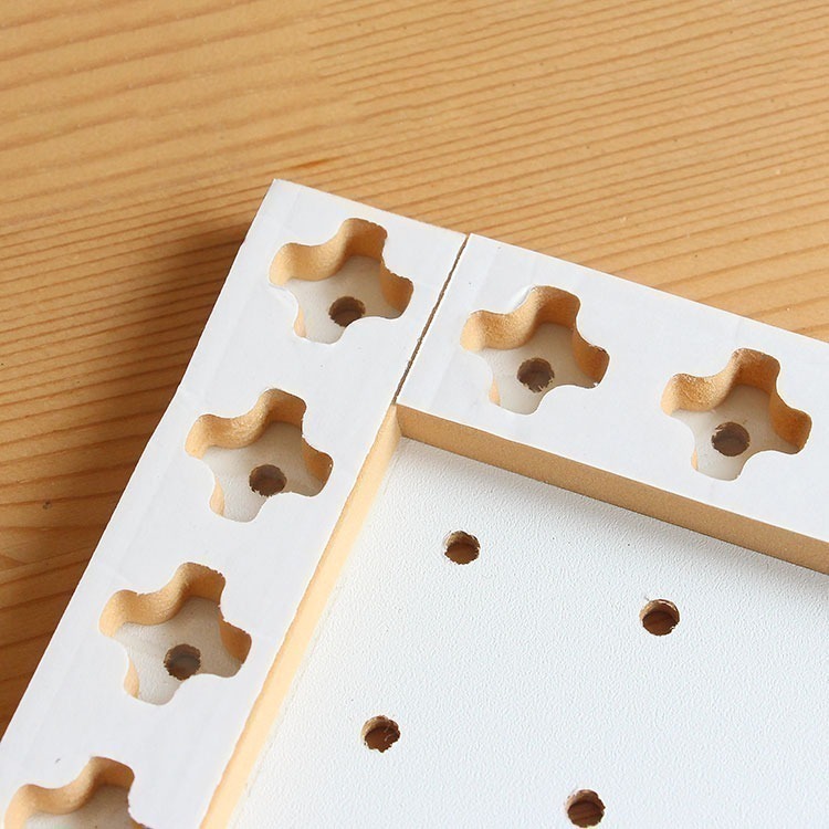 《荷包袋》玩丸圓圈板 洞洞板〔8x12吋〕寬20長30cm 木紋-收納套組 (6件組) 13-34001-細節圖4