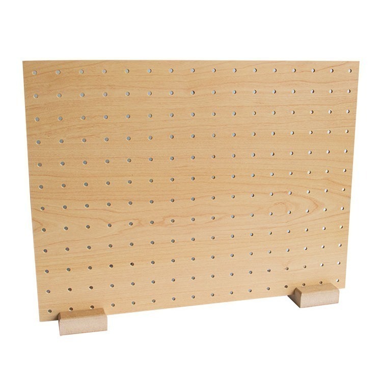 《荷包袋》玩丸圓圈板 洞洞板 專用底座 原木色 57mm (2入裝) 13-00103-細節圖5