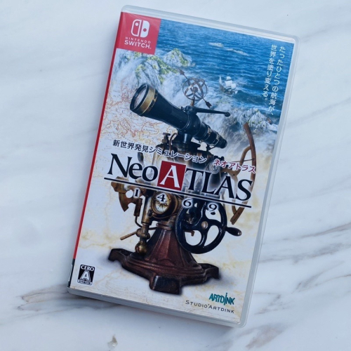 二手 NS 新世界地圖 1469 日版 遊戲片 Nintendo Switch