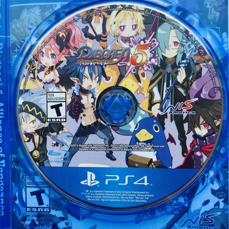 二手 PS4 魔界戰記5 DISGAEA 5 美版  遊戲片-細節圖4