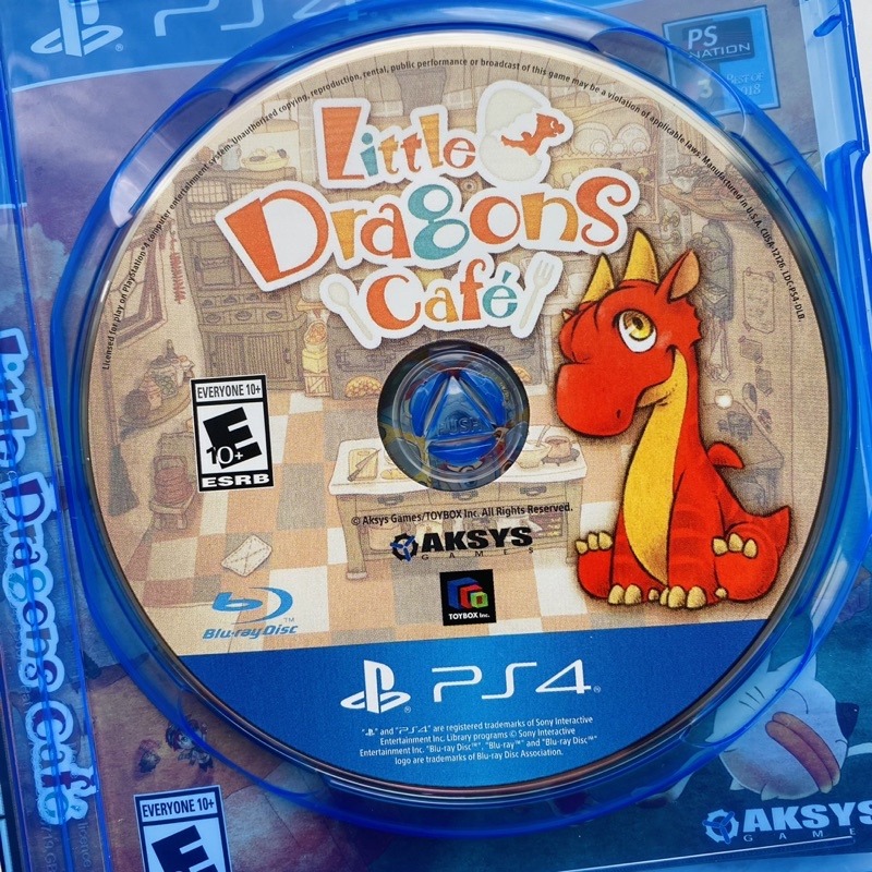 二手 PS4 Little Dragons Café 寶貝龍咖啡廳 美版 (和田康宏) 遊戲片-細節圖4