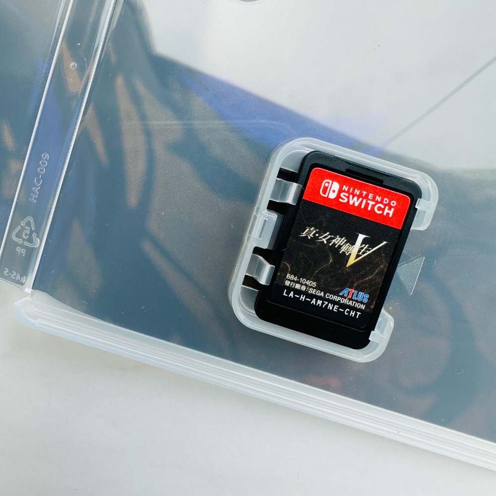 二手 真女神轉生v5 switch 有特典拼圖與杯墊-細節圖6