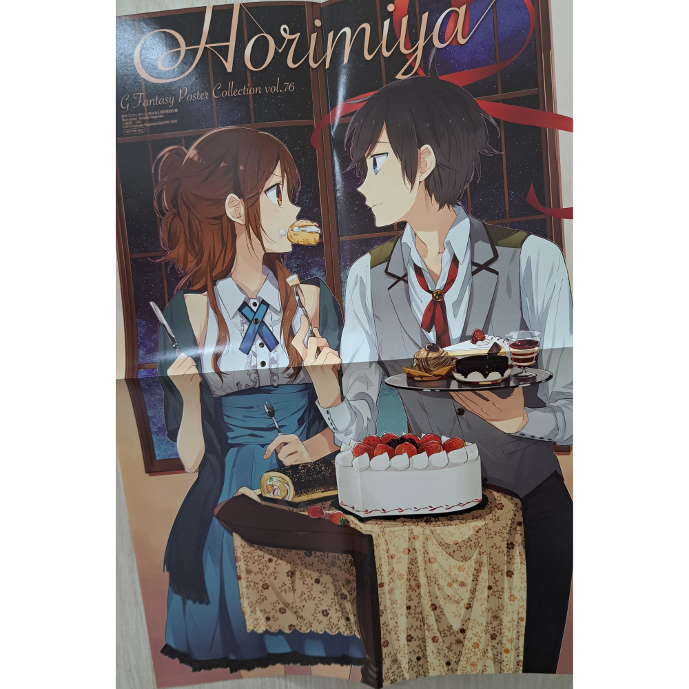 [收藏品]堀與宮村 A4資料夾 兩款一起買贈送日本雜誌附錄-細節圖4