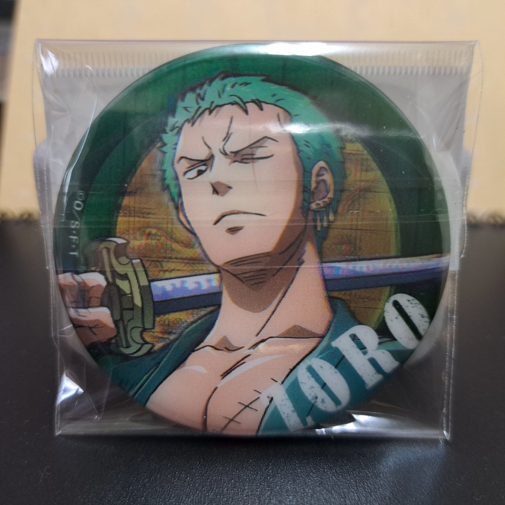 海賊王 航海王 3D徽章 魯夫/索龍/香吉士/騙人布/佛朗基-細節圖2