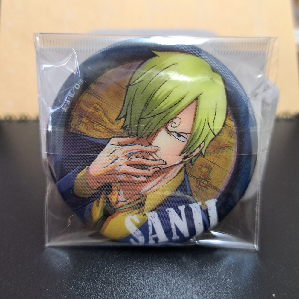 海賊王 航海王 3D徽章 魯夫/索龍/香吉士/騙人布/佛朗基-細節圖3