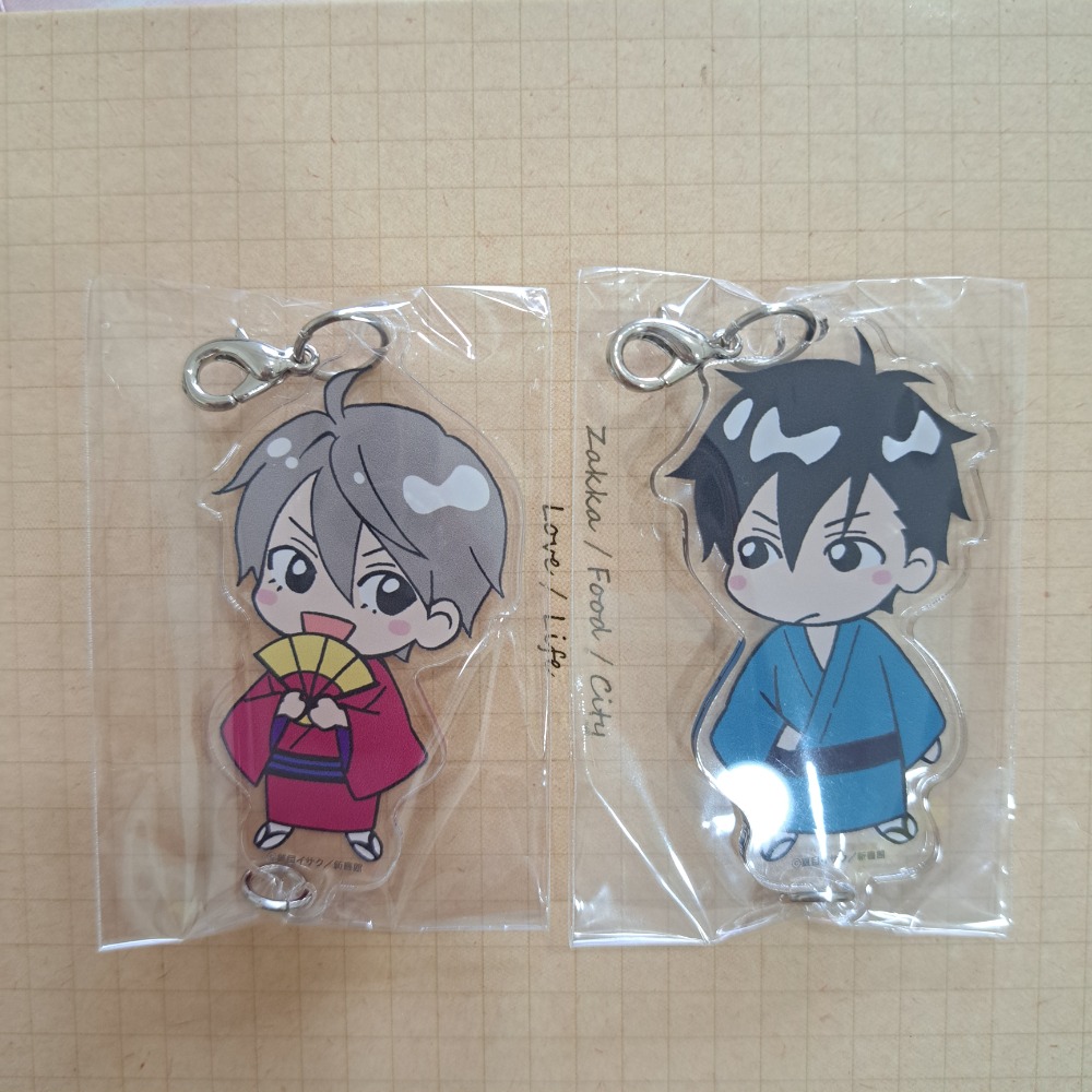 夏目維朔 吟詠花戀/糖果色的戀愛反論 壓克力吊飾 全六款-規格圖3