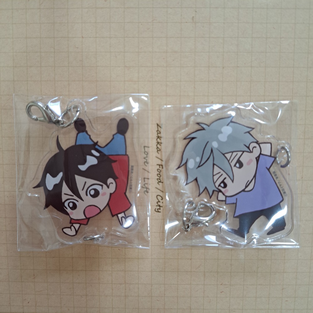 夏目維朔 吟詠花戀/糖果色的戀愛反論 壓克力吊飾 全六款-規格圖3