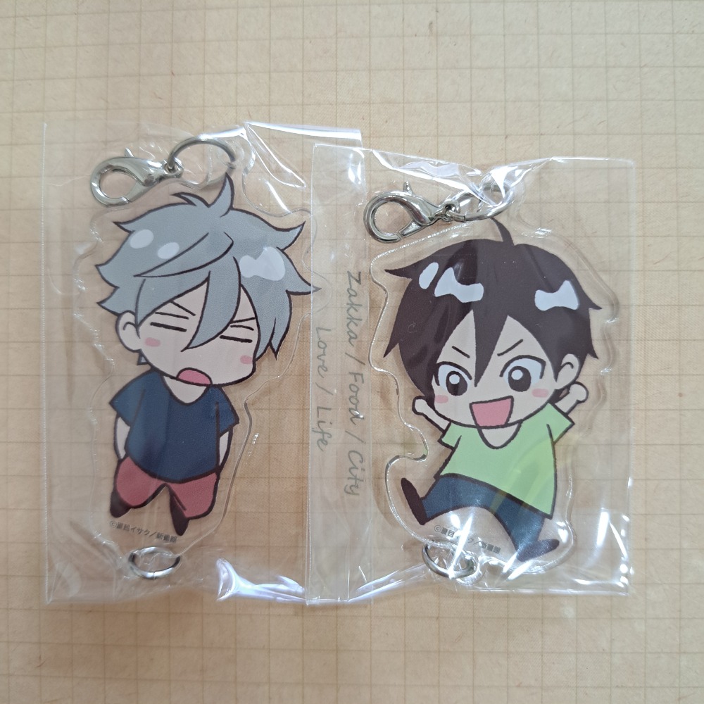 夏目維朔 吟詠花戀/糖果色的戀愛反論 壓克力吊飾 全六款-規格圖3