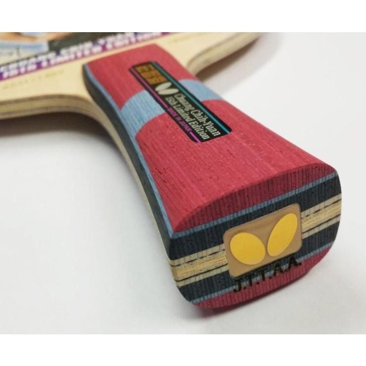 顏同學 顏選桌球 Butterfly 蝴蝶牌 莊智淵 限量 15週年 金標 特注 桌球拍 乒乓球拍 碳纖 紀念拍 FL柄-細節圖3