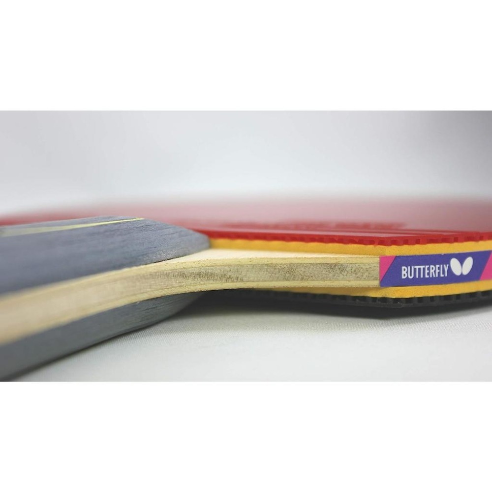 顏同學 顏選桌球 Butterfly 蝴蝶牌 NAKAMA S-10 乒乓球拍 貼皮拍 純木桌球拍 刀板 貼WAKABA-細節圖5