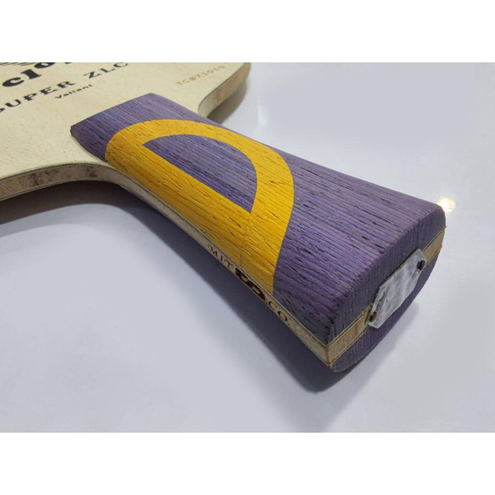 顏同學 顏選桌球 Double Day DD CYCLONE 桌球拍 SUPER ZLC 同超級林昀儒結構 刀板 碳纖-細節圖4