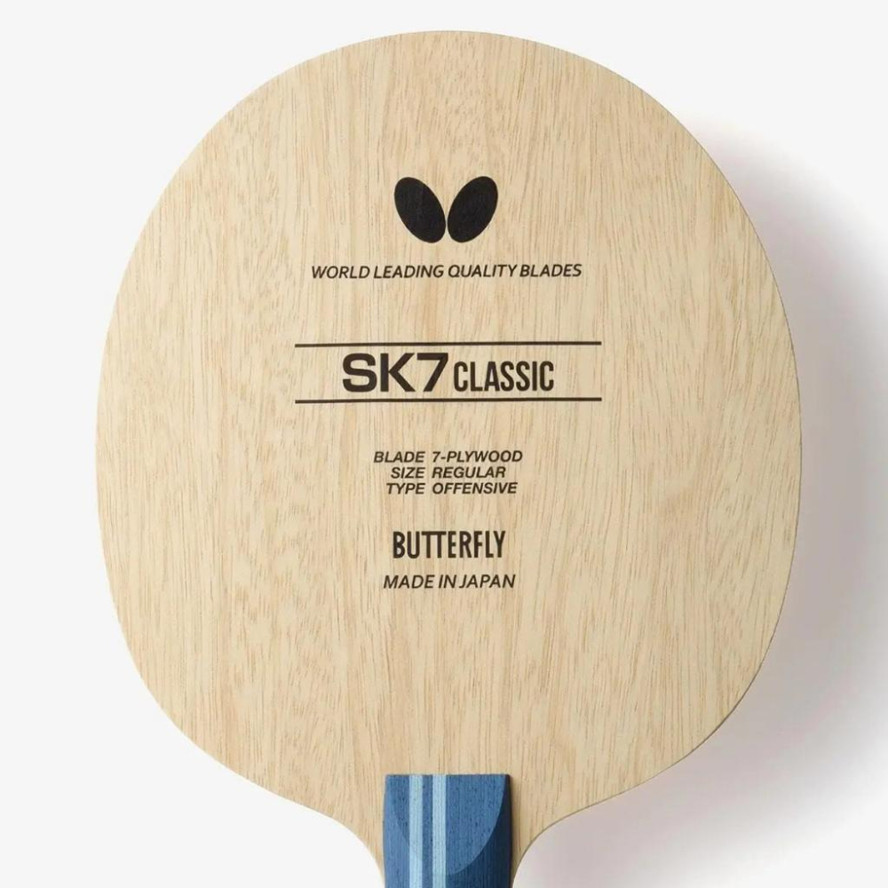 顏同學 顏選桌球 Butterfly 蝴蝶牌 SK7 CLASSIC 桌球拍 乒乓球拍 經典復刻版 FL ST CS中直-細節圖2