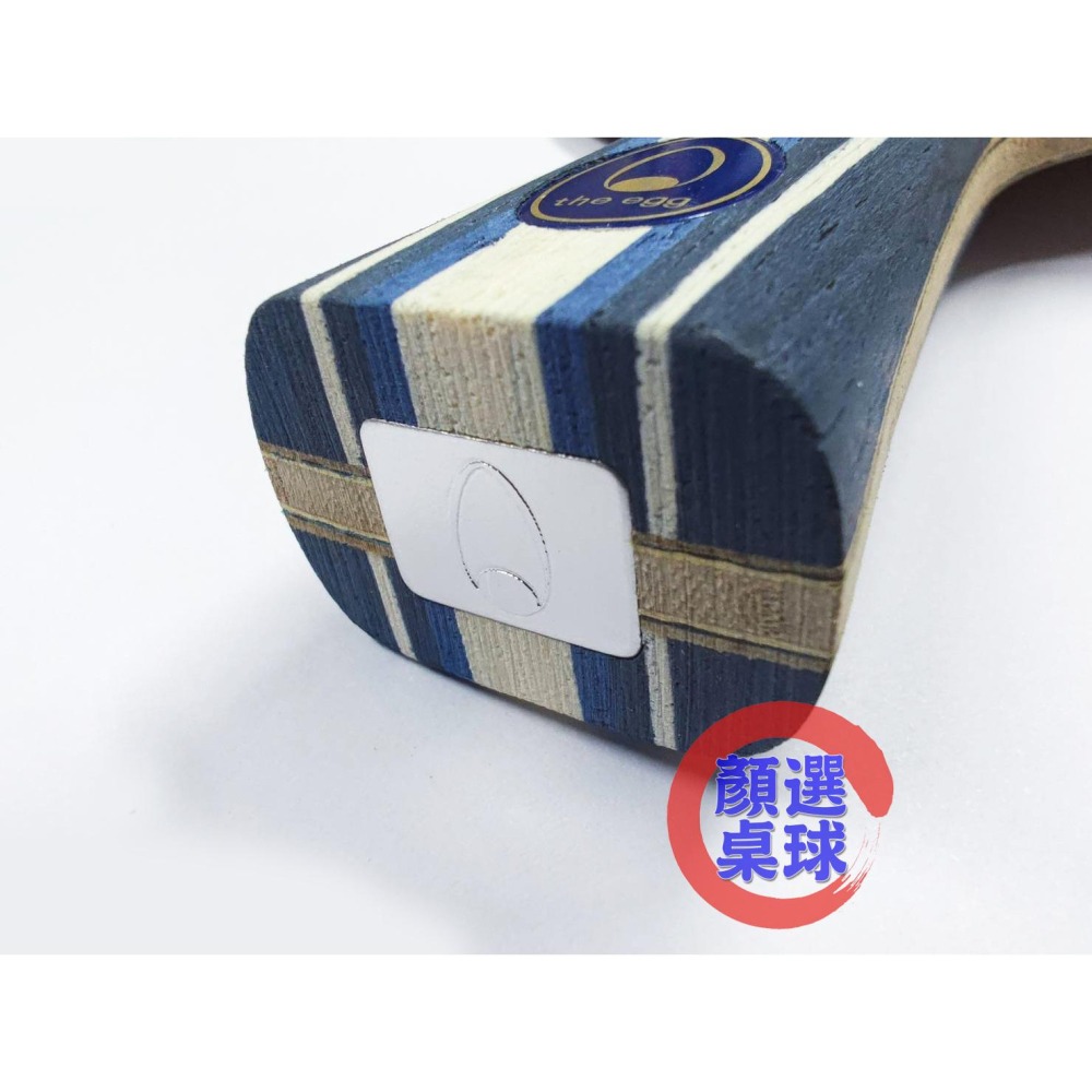 顏同學 顏選桌球 蛋牌 the egg ALC 桌球拍 乒乓球拍 台灣 相思木 碳纖維 堅硬 纖維強韌 韌性 容錯率高-細節圖5