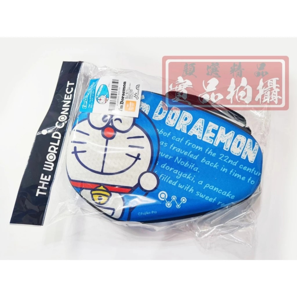 顏同學 顏選桌球 TWC I’m DORAEMON 哆啦A夢 小叮噹 技安 胖虎 50週年 硬殼拍袋 桌拍袋 桌球拍套-細節圖4